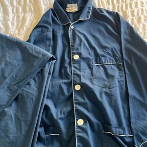 X-Large pj Christian Dior navy blue w pants